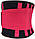 Пояс компресійний MadMax MFA-277 Slimming belt Black/rubine red L, фото 9