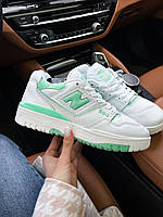 Мужские / женские кроссовки New Balance 550 Green White