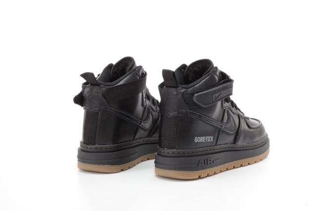 Nike Air Force Black Winter фото