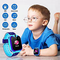 Детские часы Smart Baby Watch Q12 синие