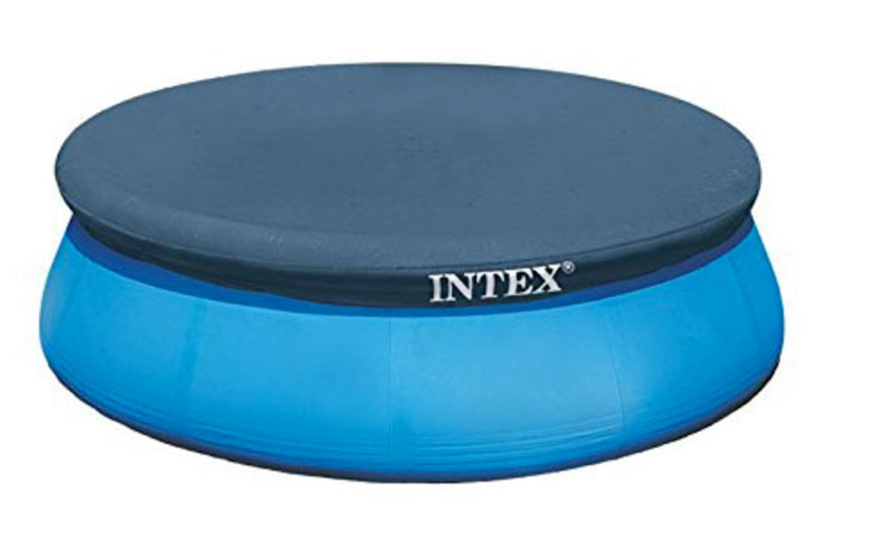 Захисний тент-чохол для надувного басейну Intex Pool Covers Круглий ПВХ 244 см (IP-167114)