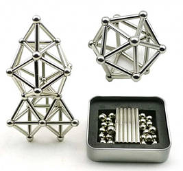 Магнітний конструктор Buckyballs n Buckybars, FS-689 64 деталі