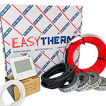 Тепла підлога комплект easyTherm EC18 + програмований Wi-Fi регулятор. Для укладання в стяжку і під плитку, фото 3