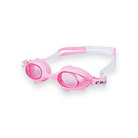 Детские очки для плавания, для девочек, с Anti-туманным покрытием, Leacco, Розово-белые G-04 №2