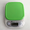Ваги кухонні DOMOTEC MS-125 Plastic, точні кухонні ваги, ваги для зважування продуктів. OL-745 Колір: зелений, фото 5