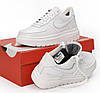 Жіночі зимові кросівки Nike Air Force 1 Luxe GORE-TEX Найк Гор-Текс білі шкіра термо осінь єврозима -5, фото 7