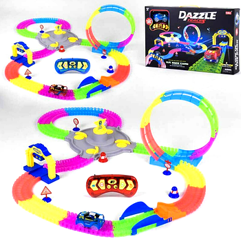 Автотрек на радіокеруванні (331 ел., довжина 656 см., 1 машинка на радіокеруванні, світло, звук) 158