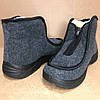 Бурки зимові Розмір 43, Бурки бабусі Дідусь, Бурки низькі, Зручне робоче взуття ZW-227 для чоловіків, фото 4