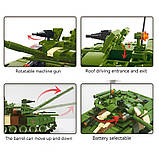 Конструктор ЗСУ Танк T-84 БМ «Оплот» український основний бойовий танк, 502 деталі, фото 6