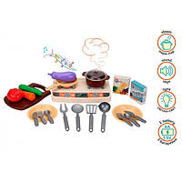 Дитяча музична кухня з продуктами Технок 5620TXK K на 22 предмети (5620TXK-RT)
