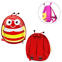 Рюкзак для 2 лет Bambi BG8402 R Пчелка с крылышками, Красный (BG8402 Red-RT)