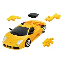 Игрушка 3D пазлы машинка Mini Cooper Yellow Eureka