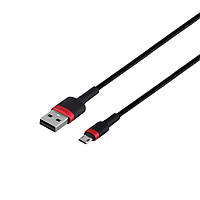 Кабель USB Baseus CAMKLF-C USB to Micro USB 1.5A 2m Червоно-Чорний