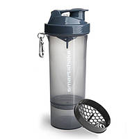 Шейкер спортивний SmartShake Slim 500ml Gray