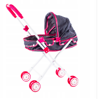 Коляска для ляльок "TK Group" (люлька, що знімається, сумка для речей) TK - 06311