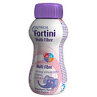 Фортіні з харчовими волокнами зі смаком полуниці для дітей від 1 року та старше 200 мл Fortini