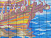 Набір для вишивання за нанесеною на канву схемою  "Sailing".AIDA 14CT printed, 48*36 см, фото 8