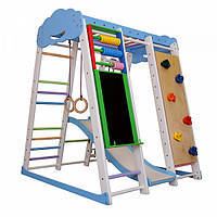 Детский спортивный игровой комплекс Baby Sport SB Акварелька Разноцветный 132х124х150 см (Sky Plus 4)