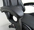 Ігрове крісло для геймера з підставкою для ніг + масажер  R-SPORT K4, фото 9