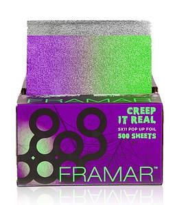 Витяжна фольга у рулоні з тисненням Framar Creep It Real Pop Ups (500 листів 12,5 х 28 см)