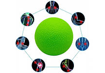 Масажний м'ячик EasyFit TPR 6 см зелений