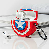 Чохол для навушників капітан америка Apple AirPods Pro Marvel series Captain America