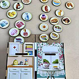 Дерев'яний пазл-сортер Їстівне-неїстівне Ань-янь 15*18*7 см (ПСФ091), фото 4