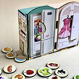 Дерев'яний пазл-сортер Їстівне-неїстівне Ань-янь 15*18*7 см (ПСФ091), фото 5