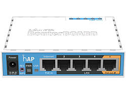 Роутер MikroTik hAP (RB951Ui-2ND)