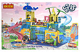 Конструктор COGO 4558 Аквапарк для дівчаток, 715 деталей, розмір коробки 49,5×35×7 см., фото 3