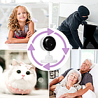 Розумна відеоняня з гнучким кріпленням SMART WIFI / Радіоняня з камерою, фото 2