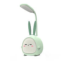 Игрушка USB-ночник аккумулятрная Rabbit Light Green, Velice