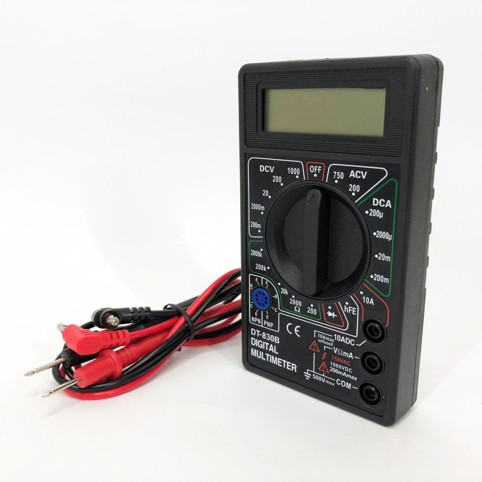 Мультиметр із захистом Digital DT-830B | Хороший мультиметр для дому TM-173 Тестери електровимірювальні