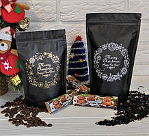 Новорічна подарункова кава, чай і шоколад  "Різдвоська Фієрія" 530г