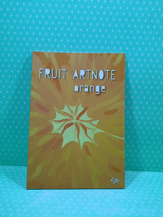 Канц Блокнот A5/80 "Profiplan" /902613/ ЧИСТІ "Frutti note" orange, кол. вн/блок, термокл, мат/лам, 7, фото 3