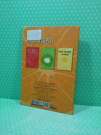 Канц Блокнот A5/80 "Profiplan" /902613/ ЧИСТІ "Frutti note" orange, кол. вн/блок, термокл, мат/лам, 7, фото 4