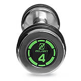 Гантель для фітнесу 4 кг хромована Zelart (1 шт) FI-2622-4, фото 3