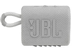 Портативна колонка JBL GO 3 White (GO3WHT)