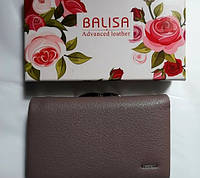 Кошелек женский кожаный компактный складной от бренда Balisa (12,5*9,0)