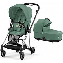 Cybex Mios 4.0 коляска 2 в 1 Leaf Green шасі Chrome Black
