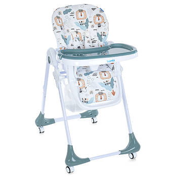 Стільчик для годування Bambi M 3233 Lion King Teal Бірюзовий