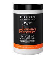Профессиональная маска для волос Intensive recovery 1000 мл Bioton cosmetics