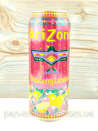 Напій Arizona Strawberry Lemonade 500 мл