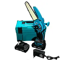 Аккумуляторная мини цепная пила Makita DUC155 24V 4AH. Шина 150мм.