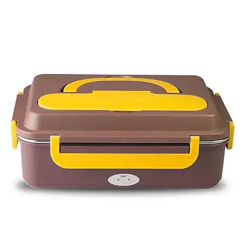Ланч-бокс електричний на 12В з підігрівом та металевою знімною чашею YS-301