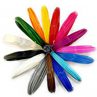 Пластик к 3D ручке. Эко 3D-пластик PLA. Набор из 20 цветов. SA-557 (200 метров)