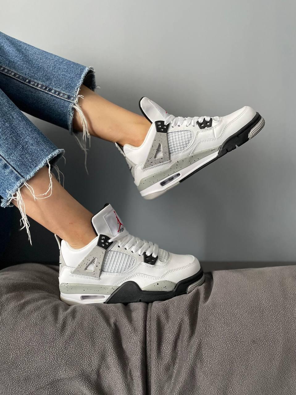 Jordan 4 cement nike best sale air