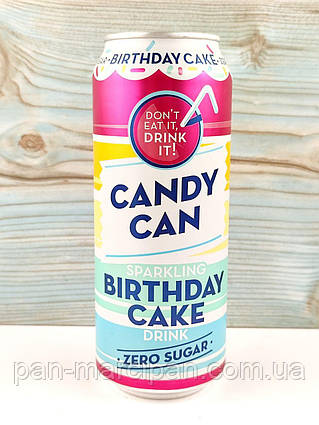 Напій без цукру Candy Can Sparkling Birthday Cake