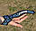 Лямки для тяги MadMax Camo Power Wrist Straps Camo/Light Blue, фото 5