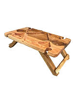 Столик винний дерев'яний 40x25 см